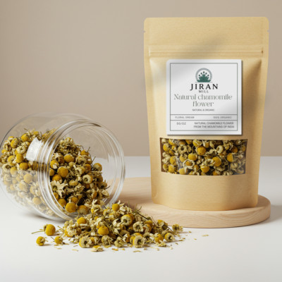 100 Gram Dried Organic CHAMOMILE FLOWER - Matricaria recutita - Herbal Tea