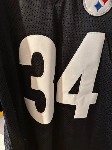 Pittsburgh Steelers #34 Rashard Mendenhall NFL Trikot Herren 56 Reebok On Field - Bild 2 von 8