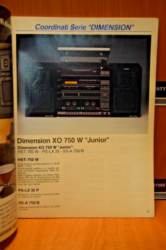 SONY "Catalogo Generale 1986/1987" da Collezione Raro Originale - Imagen 11 de 16