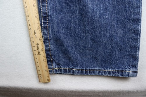 Jeans ARIAT Denim Bootcut Azul M2 Denim Relajado Para Hombres 34x36 Vaquero Rodeo Western - Imagen 6 de 12