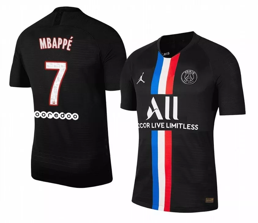 maillot psg jordan noir 2020