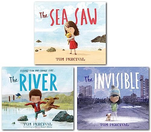 Tom Percival 3 Picture Books Collection Set (The Sea Saw, The Inv | Tom Percival