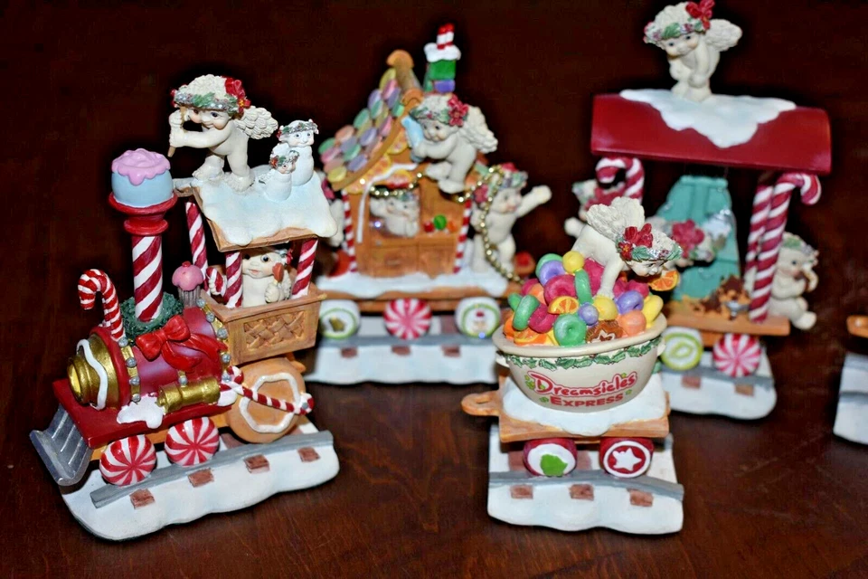 Tren de Navidad Dreamsicles Vintage Por Kristin 2002 Juego Completo Seis Coches LEER Foto 2 de 4