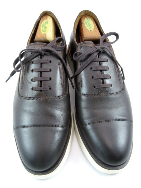 SAOLA Allen Edmonds "CARSON" Slip On Pelle IBRIDO STRINGATO Derby 10 5 D Espresso (498N