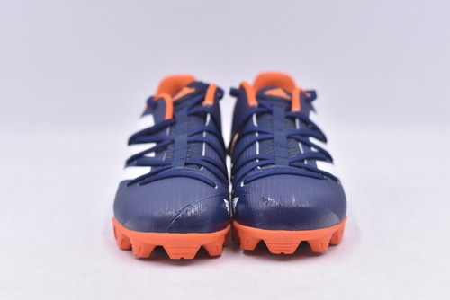 Boy's Adidas Afterburner 8 Mid Cleats in Navy Blue, Size 5 - 第 2/5 張圖片