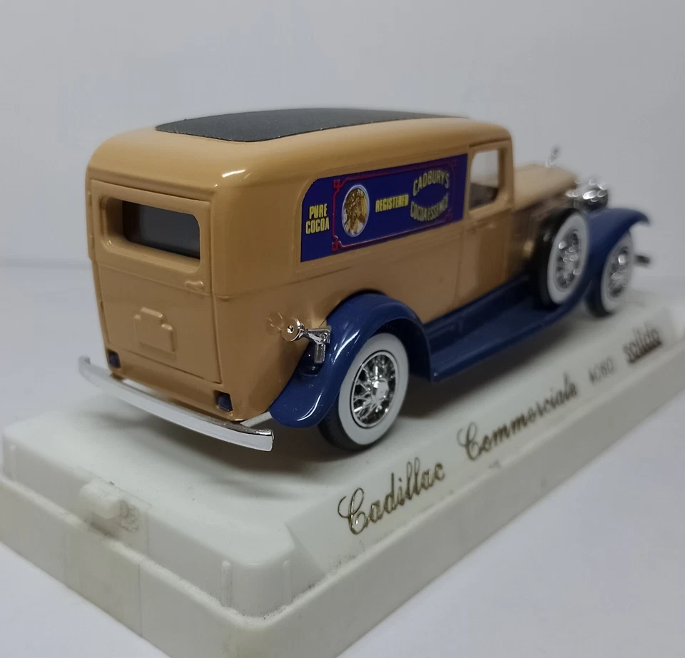 Cadillac V16 1931 comercial Cadbury's sólido, marrón claro/azul (1/43), + estuche Foto 4 de 4