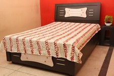 Cotton suzani woolen embroidered bedspread for bed, wall hanging , table cover