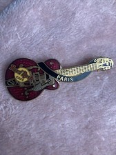 Hard Rock Cafe pin Paris Dead Rockers Series Eddie Cochran Grestch Guitar