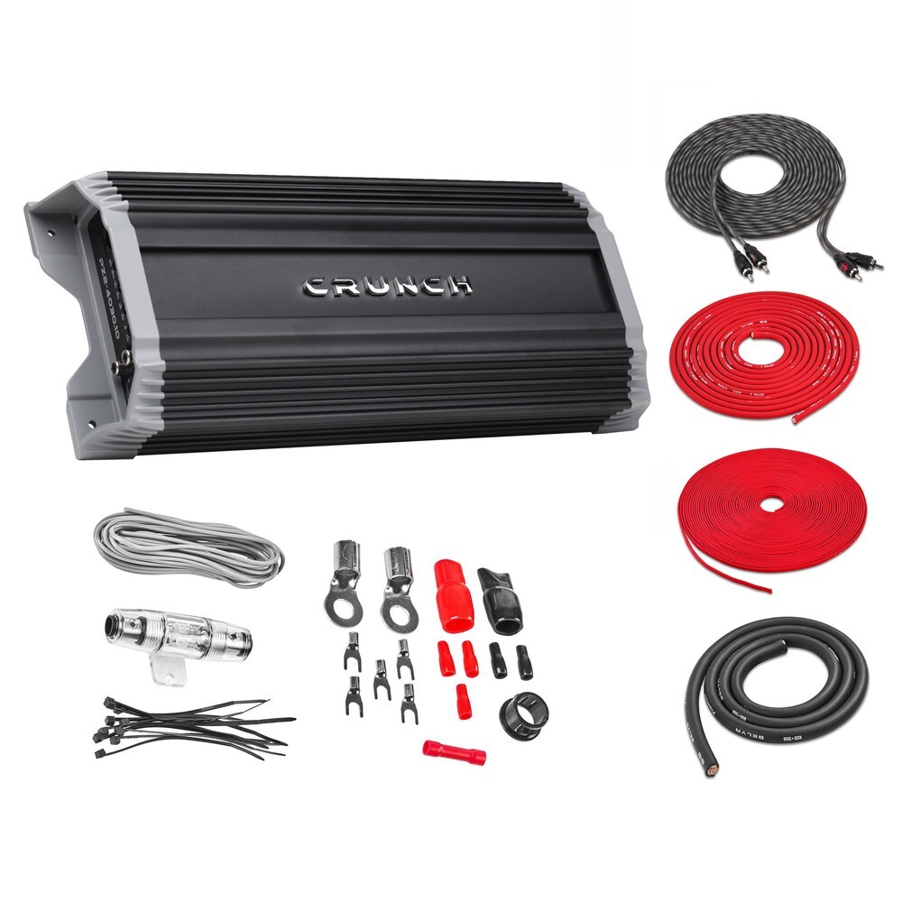 Моноблочный усилитель Crunch PZ2-40301D RMS мощностью 4000 Вт с комплектом усилителей 26190₽