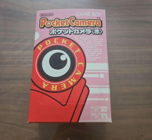 Red Game Boy Pocket Camera – Original Nintendo Camera for Game Boy