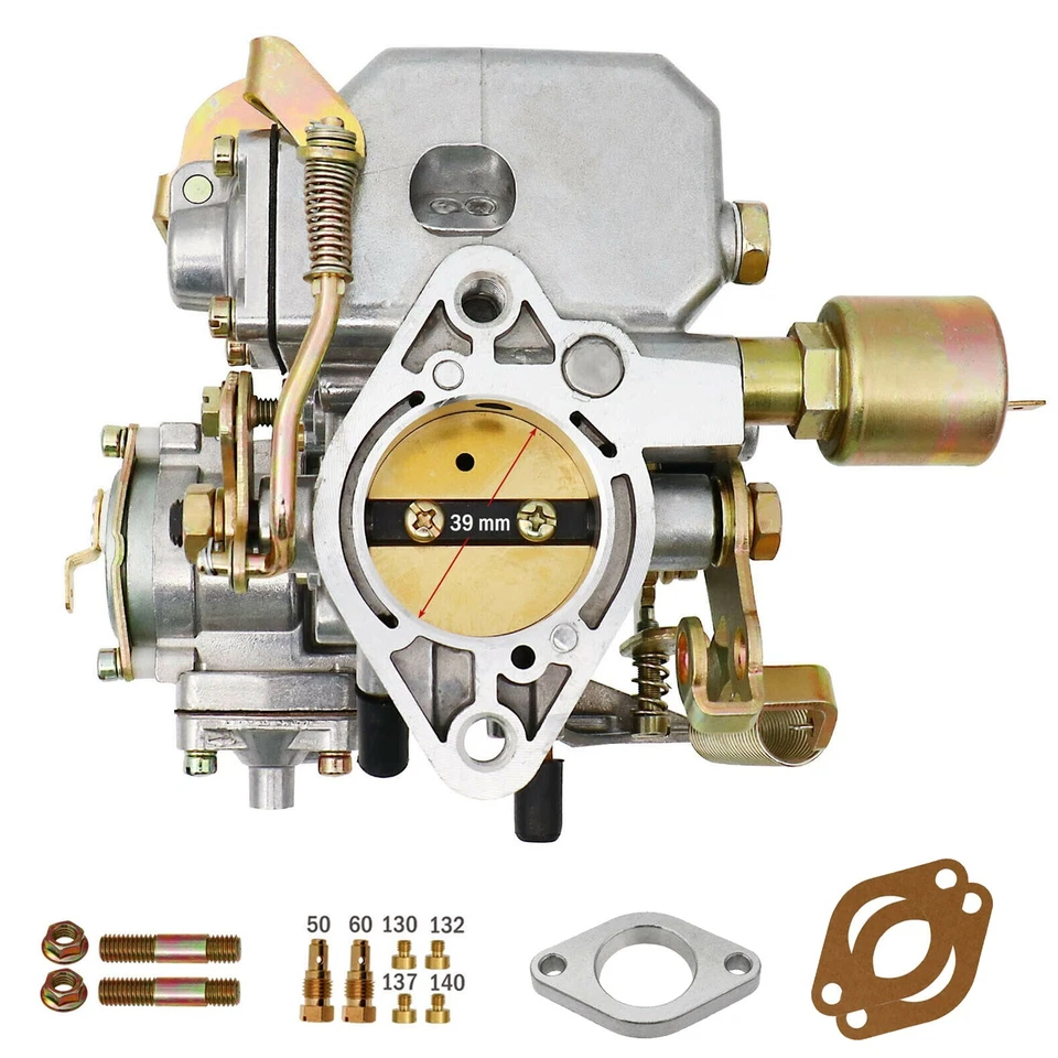 For 39mm 12V Better Performance 34 PICT-3 Carburetor VW Bug GHIA 1.6L Type 1 - Изображение 2 из 4