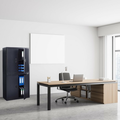 AREBOS Aktenschrank Büroschrank Lagerschrank Materialschrank Stahlschrank - Bild 11 von 12