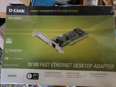 Dlink 10/100 fast ethernet adapter dfe-530tx+