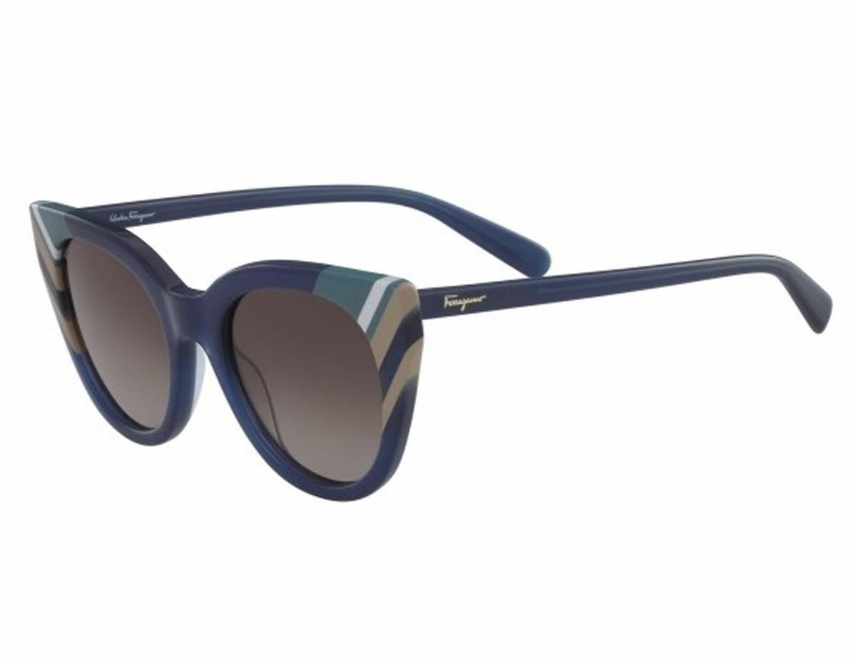 NWT SALVATORE FERRAGAMO SF867s 421 OPALINE BLUE WOMEN CAT  display picture 3