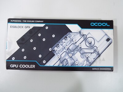 Alphacool Eisblock GPU water block Sapphire Radeon RX 6800XT Nitro+ Backplate
