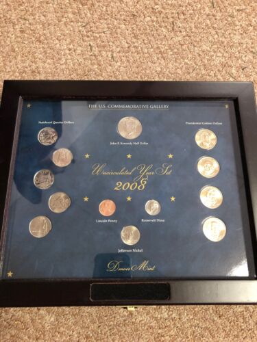 2008 U.S. Commemorative Gallery Uncirculated Year Set 2008 + Denver Mint - Picture 3 of 6