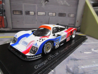 Cougar C 28 C28 Lm Porsche Courage #55 Fabre Robert Sarthe 1992 Spark 1:43