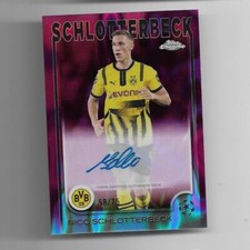 2024-25 Topps Chrome UEFA Champions League Auto Card : Nico Schlotterbeck #58/75