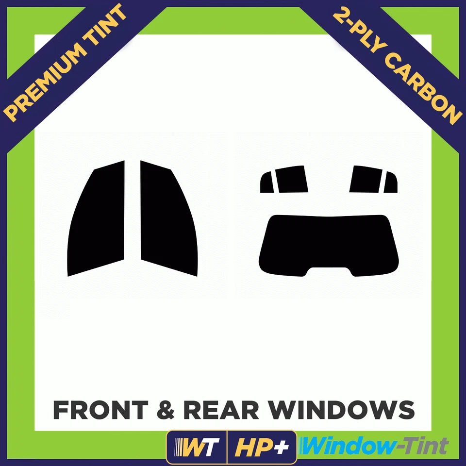 Tinte de ventana precortado de carbono Full Premium 2 capas HP+ para Smart Forfour 2005-2014 Foto 2 de 4