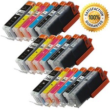  18pk PGI-250XL CLI-251XL w/Gray Ink For Canon Pixma iP8720 MG6620 with Chip