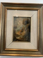 Quadro miniatura 15x18 di Mariolino da Caravaggio detto Il Falsario