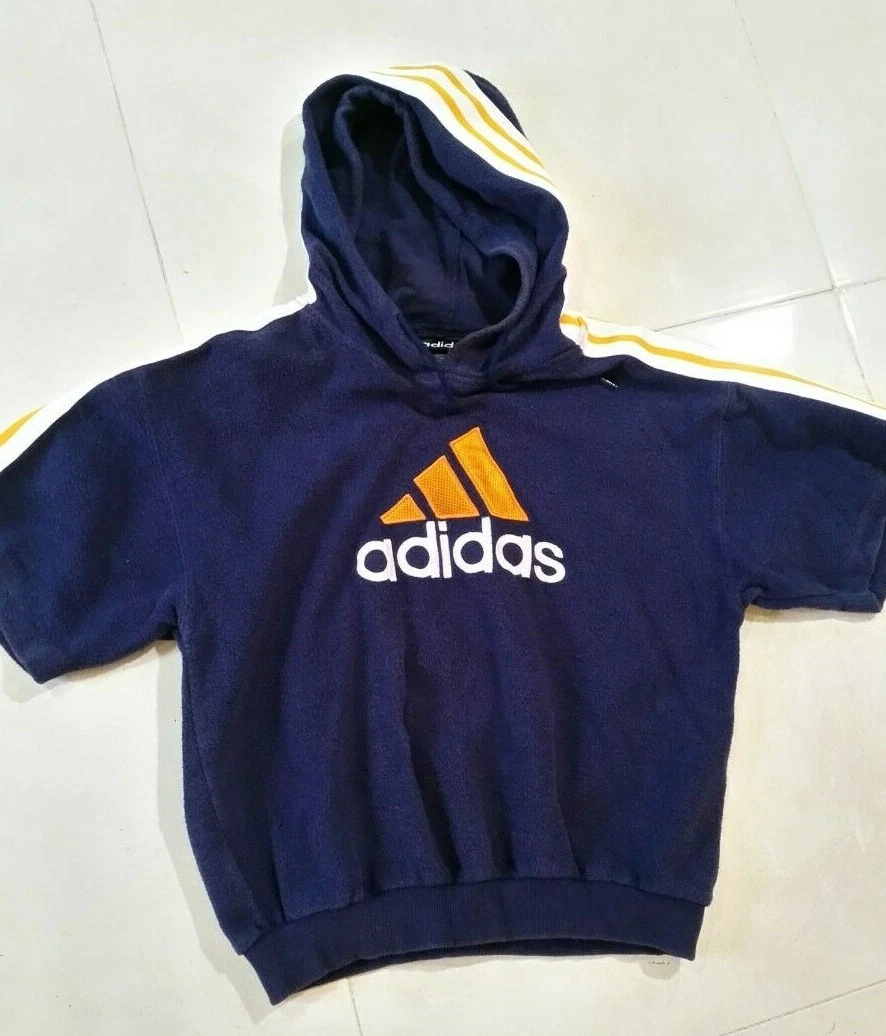 Adidas short 2025 sleeve sweatshirt