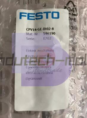 1PCS FESTO CPV14-GE-DI02-8 546190 Electrical Interface NEW