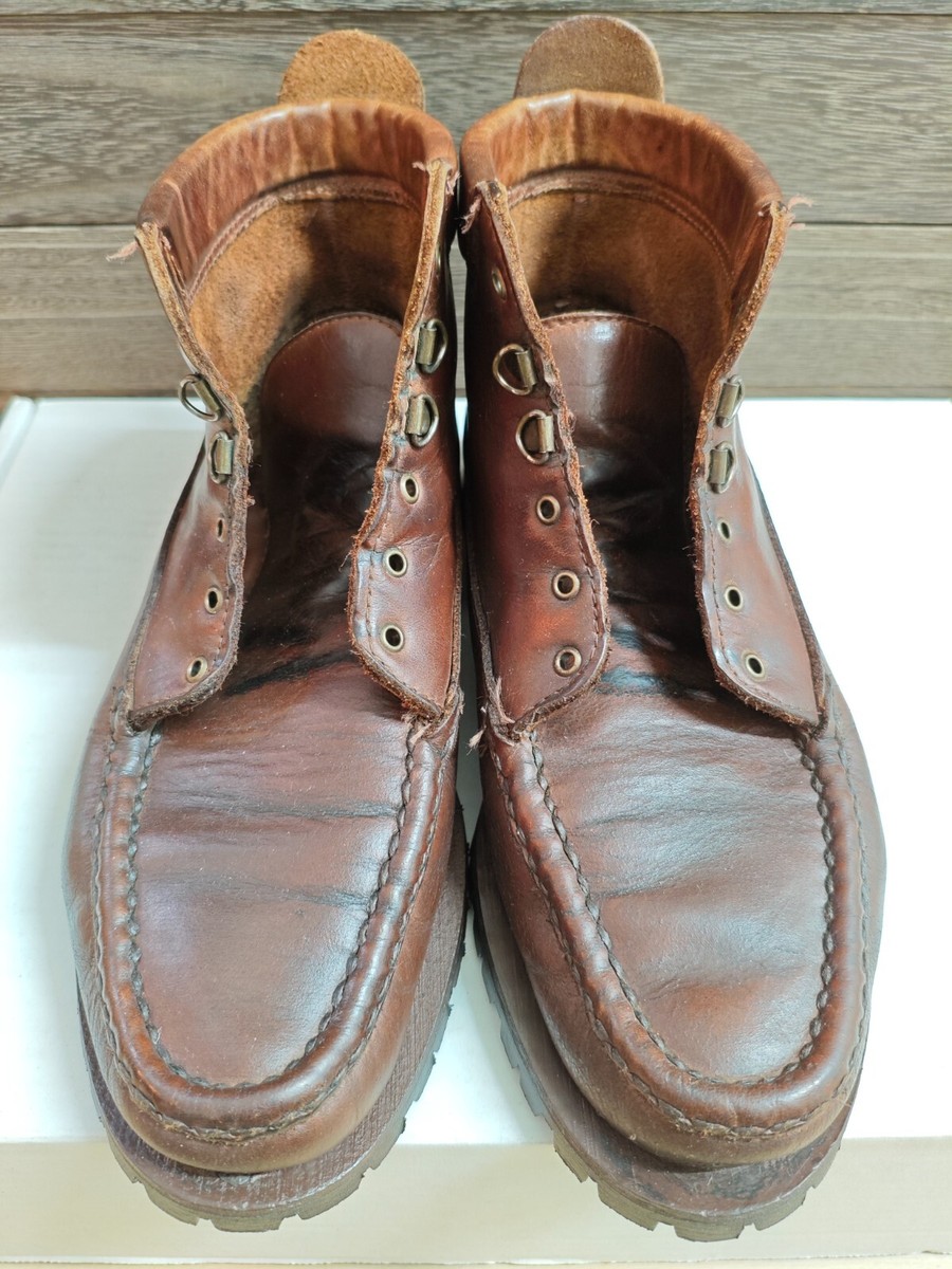 靴 Russell Moccasin Chukka Chocolate Brown Sporting Clays Chukka Premier Build – Russell Moccasin