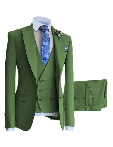 Men’s Suit 3 Piece White Meeting Party Wedding Business Formal Occasions - Picture 14 of 44