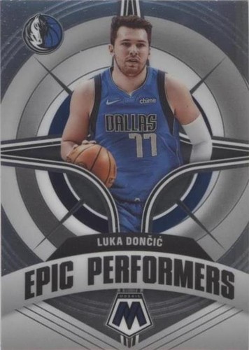 2021-22 Panini Select - Premier Level Luka Dončić #117 Red Wave