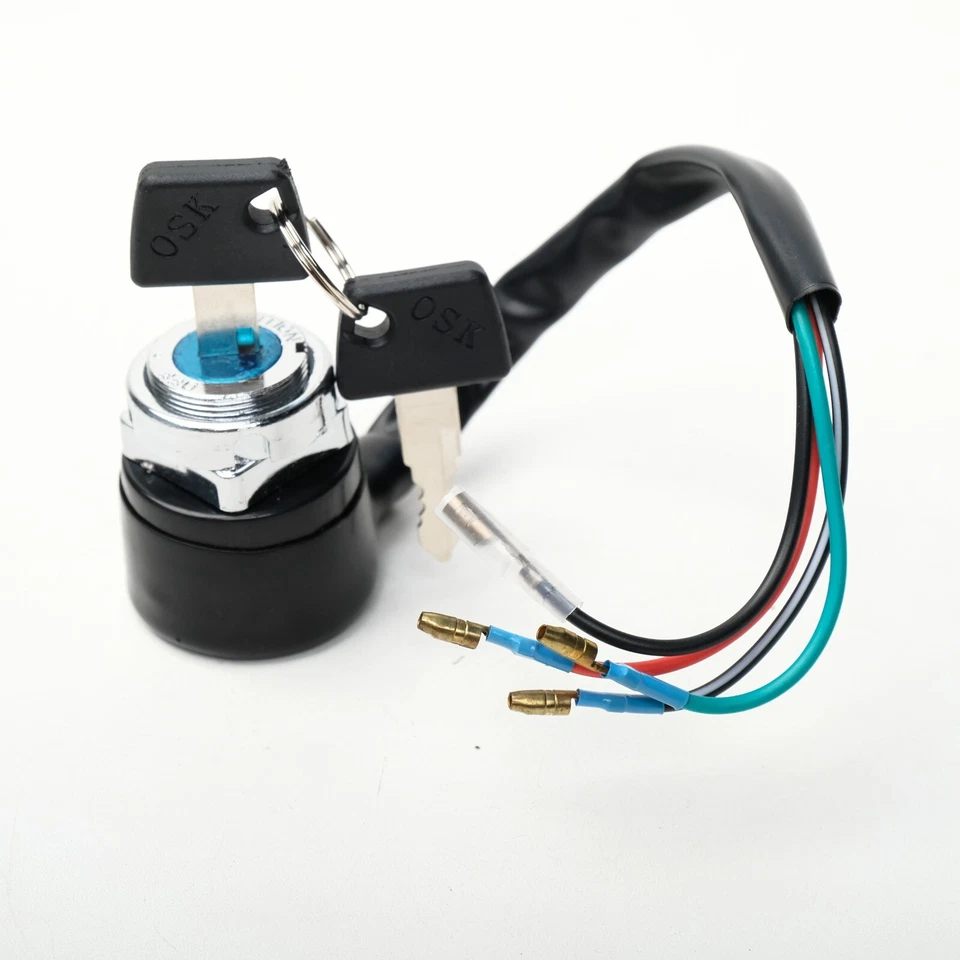  HONDA IGNITION SWITCH 4 Wires ST70 CG SL125 TL125 XL125 CB175 CD175 CB250 CB350 - Imagem 4 de 4