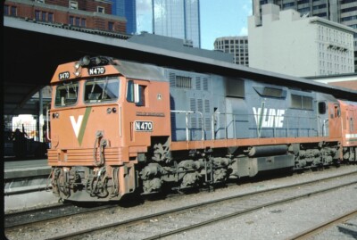 V Line Clyde N Class Kodachrome original Kodak Slide