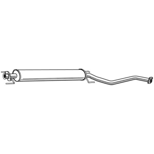 Walker MittelschalldäMpfer SchalldäMpfer FüR Opel Vectra B Caravan 31_ J96 38_-image
