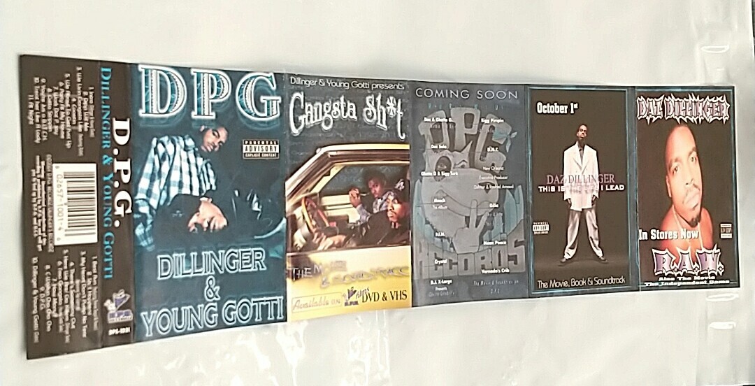 Cass) DPG ‎– Dillinger & Young Gotti, 2001 Press, DPG-1001, NM