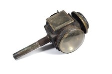 Karbidlampe aus Messing von Anfang 1900 Fahrzeuge