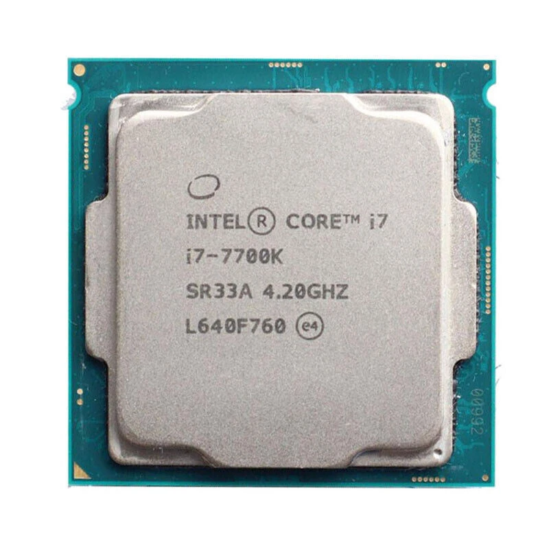 Intel Core I7-7700K SR33A 4.2 GHz 8M Cache Quad-Core LGA 1151  CPU Processor - Image 2 of 3