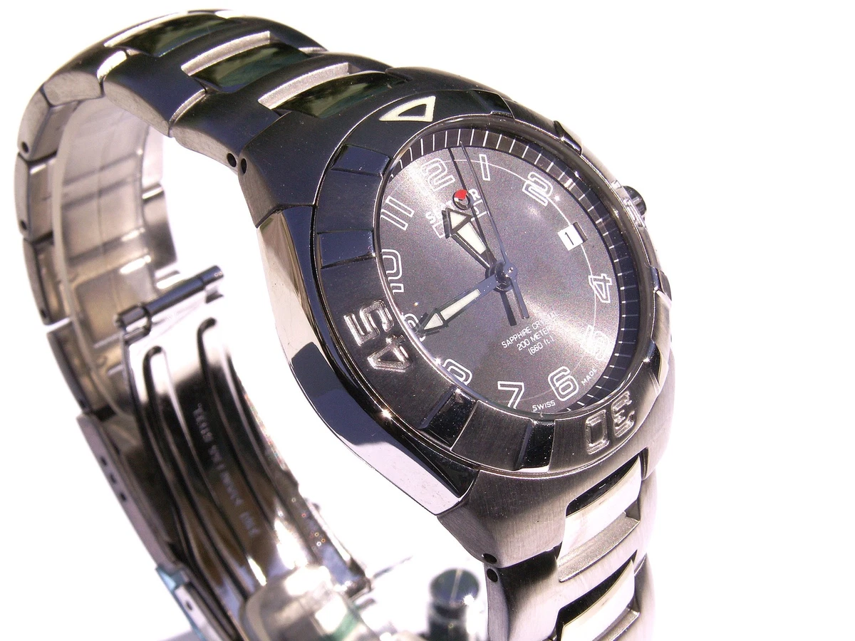 Sector 750 Vintage Divers Sapphire Watch Woman Grey Mejorofertarelojes