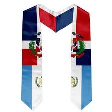 Dominican Republica Guatemala Mixed Flag Graduation Stole Graduation Sash Gif...
