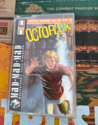 Octoplex (Mastertronic 1988) Amstrad CPC (Tape, Box, Manual) works 8-bit classic