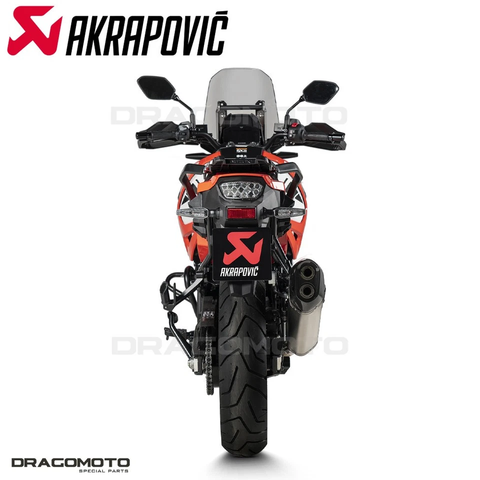 Scarico SUZUKI DL 1000 ABS V-Strom 2014-2020 AKRAPOVIC Titanio S-S10SO18-HAFT Foto 4 de 4