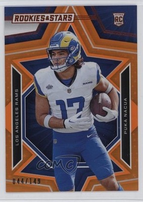 2023 Panini Rookies & Stars Rookies Orange 44/149 Puka Nacua #158 RC 1t8i