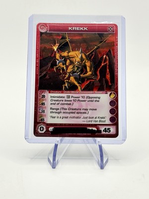 2007 Chaotic Game  Card Krekk 40/232 Creature Card