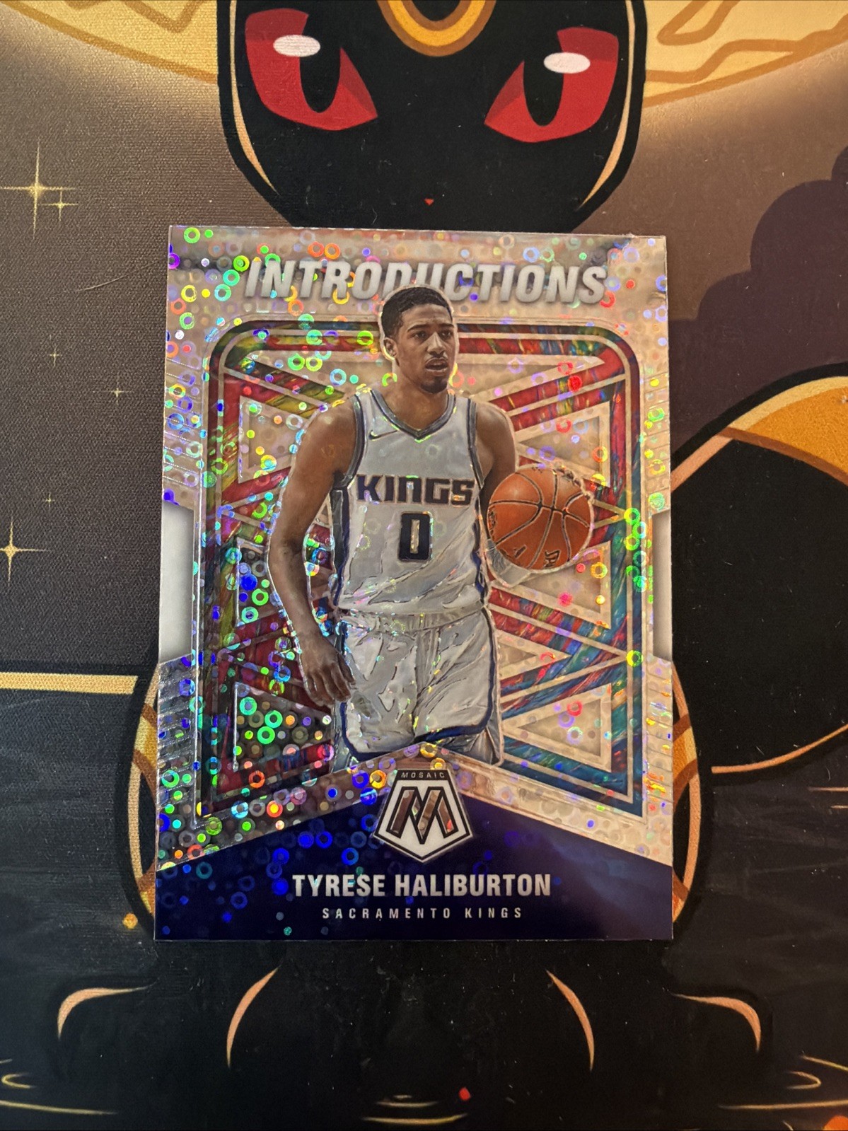 2020-22 TYRESE HALIBURTON MOSAIC DISCO ROOKIE INTRODUCTIONS