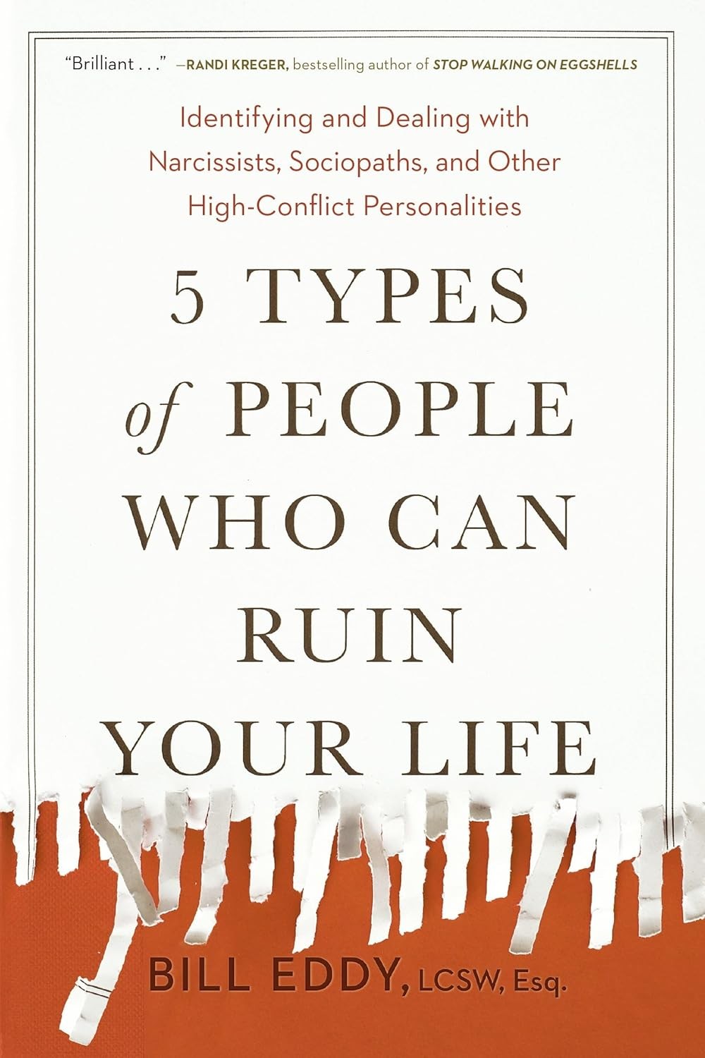 5 Types of People Who Can Ruin Your Life : Identi... by Bill Eddy Paperback Book - Image 7