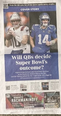 ππ2026 NFL SUPER BOWL- NE PATRIOTS~SEATTLE SEAHAWKS BUNDLE OF ARTICLES* 15+π₯ - Image 1 of 4