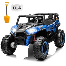 Yexmas 24V Kids Ride on Car Truck,2 Seater Kids Electric Car with Remote Control