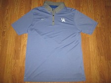 Mens NIKE DRI FIT GOLF UK KENTUCKY WILDCATS collared short sleeve polo shirt XL