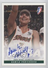 2005 Rittenhouse WNBA WNBA Champion Kamila Vodichkova Auto 0b1