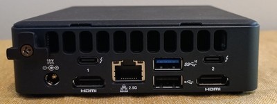 Intel NUC NUC11TNK Intel Core i5-1135G7 2.4GHz 8GB RAM 250GB SSD