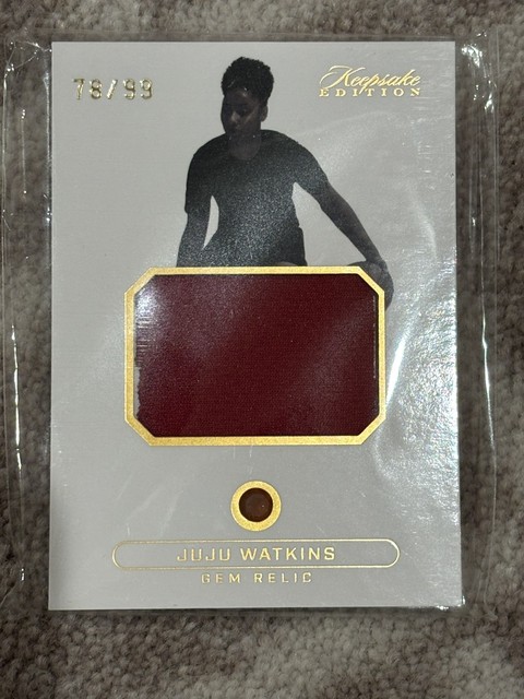 2024 Keepsake Multi Sport Edition Juju Watkins Gem Relic Patch /99